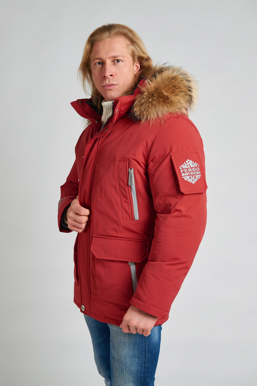 Мужская зимняя куртка из новой коллекции бренда "Ферго-Норге".Оче...